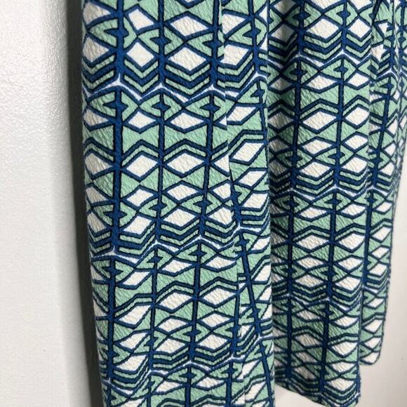 Maeve by Anthropologie Geometric Print Sleeveless V-Neck Mini Dress Size 2 - Picture 4 of 11